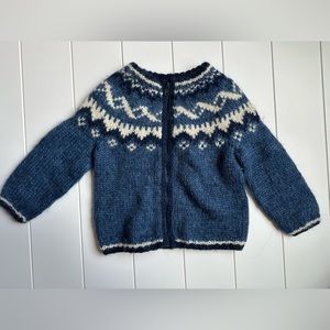 Hand Knitted Kids Sweater